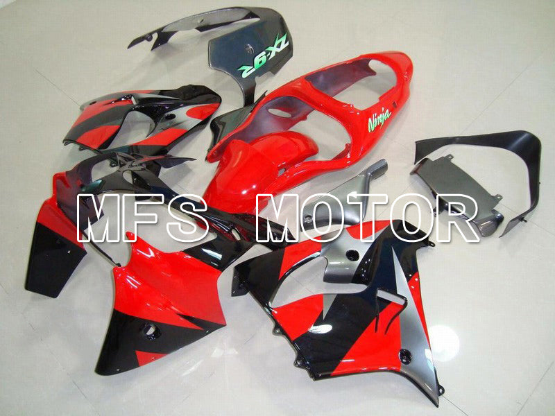 Kawasaki NINJA ZX9R 2000-2001 ABS Fairing - Factory Style - Black Red - MFS5920 - Fairings Kit