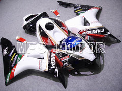Honda CBR1000RR 2006-2007 Injection ABS Fairing - CARRERA - Black White - MFS6066 - Fairings Kit