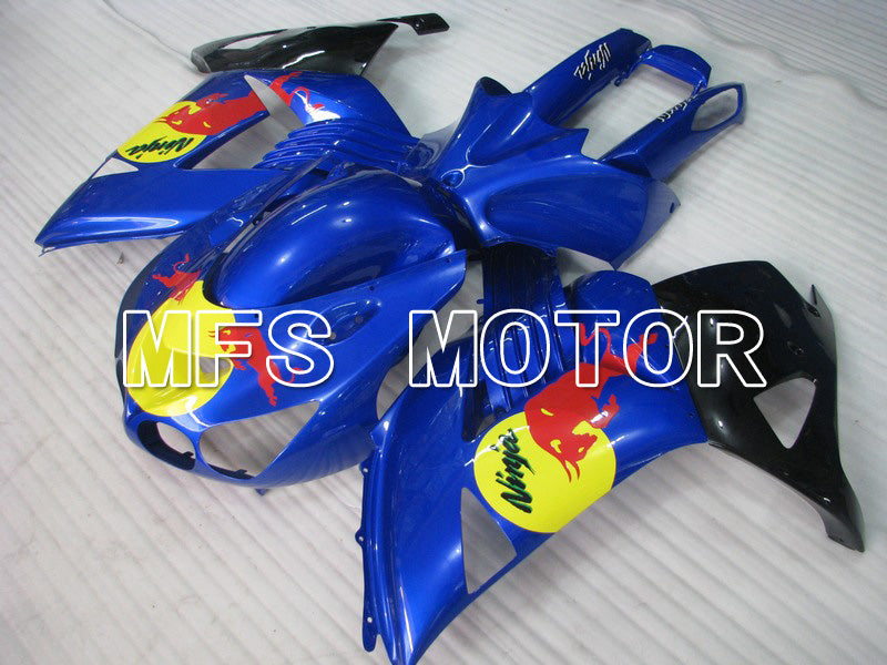 Kawasaki NINJA ZX14R 2006-2011 Injection ABS Fairing - Red Bull - Blue - MFS6113 - Fairings Kit