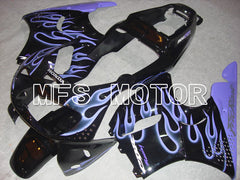 Honda CBR900RR 919 1996-1997 ABS Fairing - Flame - Black Purple - MFS6126 - Fairings Kit