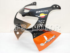 Honda CBR900RR 919 1996-1997 ABS Fairing - Repsol - Black Orange Red - MFS6131 - Fairings Kit