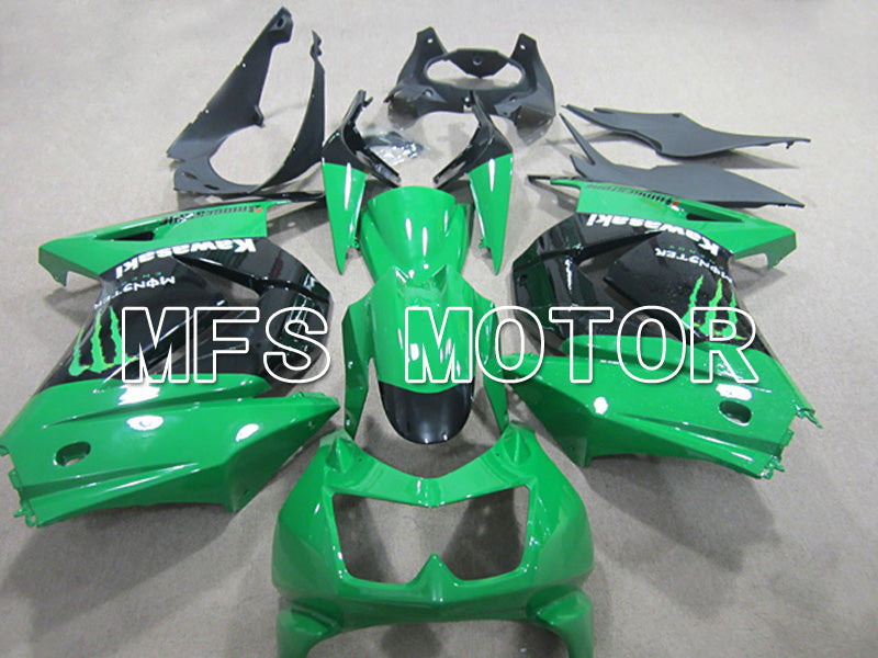 Kawasaki NINJA EX250 2008-2012 Injection ABS Fairing - Monster - Black Green - MFS6141 - Fairings Kit