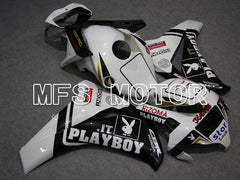 Honda CBR1000RR 2008-2011 Injection ABS Fairing - PlayBoy - Black White - MFS6210 - Fairings Kit