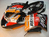 Honda CBR1100XX 1996-2007 Injection ABS Fairing - Repsol - Black Orange Red - MFS6222 - Fairings Kit