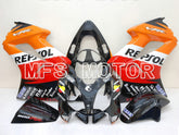 Honda VFR800 2002-2013 Injection ABS Fairing - Repsol - Red Orange Black - MFS6334 - Fairings Kit