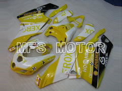 Ducati 749 / 999 2003-2004 Injection ABS Fairing - Xerox - Yellow White - MFS6427 - Fairings Kit