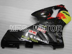 Kawasaki NINJA ZX12R 2002-2005 Injection ABS Fairing - Red Bull - Black - MFS6439 - Fairings Kit
