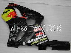 Kawasaki NINJA ZX12R 2002-2005 Injection ABS Fairing - Red Bull - Black - MFS6439 - Fairings Kit
