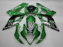 Suzuki GSXR1000 2005-2006 Injection ABS Fairing - Factory Style - Black Green - MFS6450 - Fairings Kit