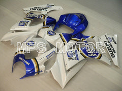 Suzuki GSXR1000 2007-2008 Injection ABS Fairing - Lucky Strike - Blue White - MFS6453 - Fairings Kit