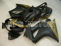 Honda VFR800 1998-2001 ABS Fairing - Factory Style - Black Gold Matte - MFS6468 - Fairings Kit