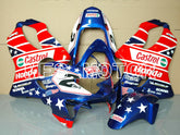 Honda CBR600 F4 1999-2000 Injection ABS Fairing - Castrol - Blue Red - MFS6492 - Fairings Kit