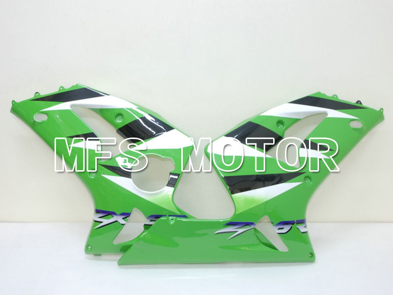 Kawasaki NINJA ZX6R 2003-2004 Injection ABS Fairing - Factory Style - Green - MFS6437 - Fairings Kit