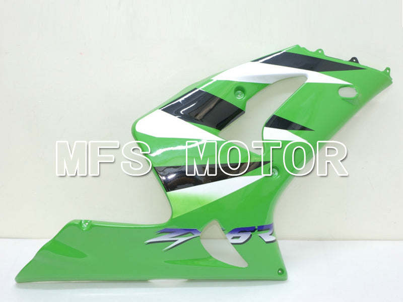 Kawasaki NINJA ZX6R 2003-2004 Injection ABS Fairing - Factory Style - Green - MFS6437 - Fairings Kit