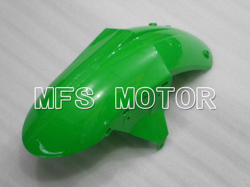 Kawasaki NINJA ZX6R 2007-2008 Injection ABS Fairing - Flame - Green - MFS6444 - Fairings Kit
