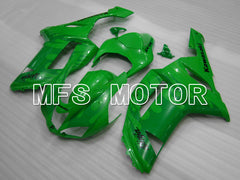 Kawasaki NINJA ZX6R 2007-2008 Injection ABS Fairing - Flame - Green - MFS6444 - Fairings Kit