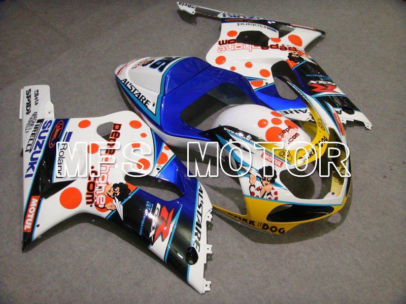 Suzuki GSXR1000 2000-2002 Injection ABS Fairing - Dark Dog - Blue White - MFS5404 - Fairings Kit