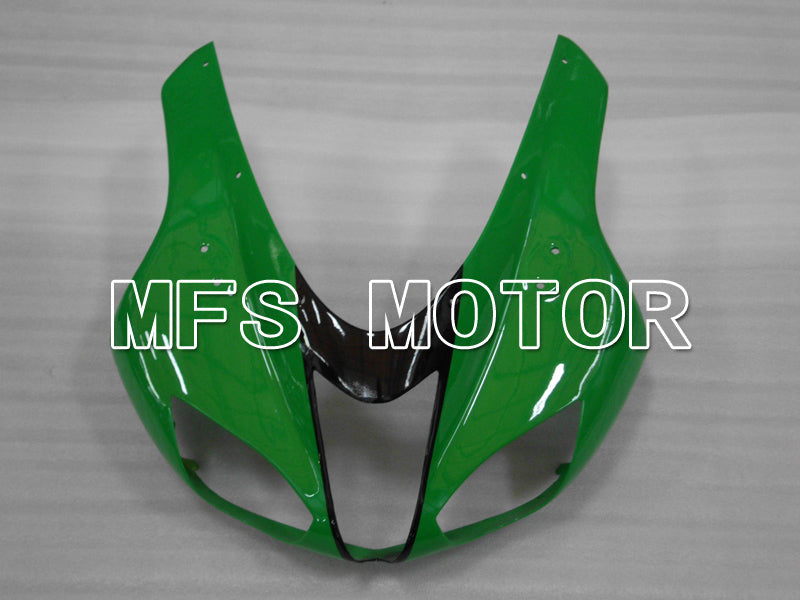 Kawasaki NINJA ZX6R 2007-2008 Injection ABS Fairing - Flame - Black Green - MFS6442 - Fairings Kit