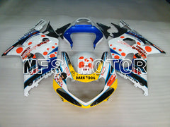 Suzuki GSXR750 2000-2003 Injection ABS Fairing - MOTUL - Blue White - MFS6999 - Fairings Kit