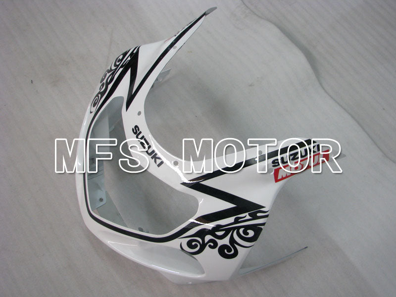 Suzuki GSXR600 2001-2003 Injection ABS Fairing - Conora - Black White - MFS2068 - Fairings Kit