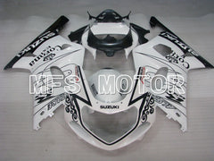Suzuki GSXR600 2001-2003 Injection ABS Fairing - Conora - Black White - MFS2068 - Fairings Kit