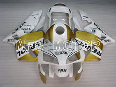 Honda CBR600RR 2003-2004 Injection ABS Fairing - Repsol - White Gold - MFS2082 - Fairings Kit