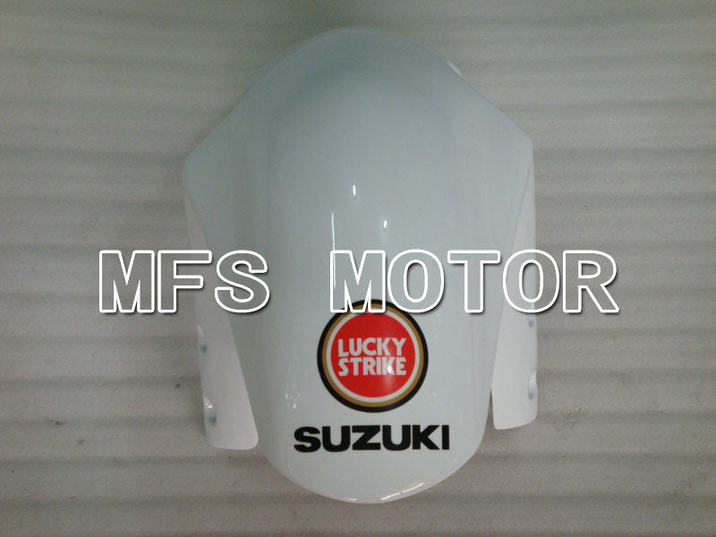 Suzuki GSXR600 2001-2003 Injection ABS Fairing - Lucky Strike - Red White - MFS2096 - Fairings Kit