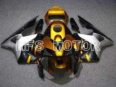 Honda CBR600RR 2003-2004 ABS Injection Fairing - Factory Style - Gold Silver Black - MFS2098 - Fairings Kit
