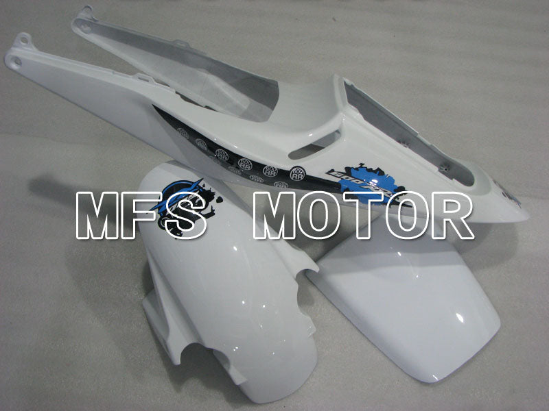 Honda CBR600RR 2003-2004 ABS Injection Fairing - Customize - Black White blue - MFS2104 - Fairings Kit