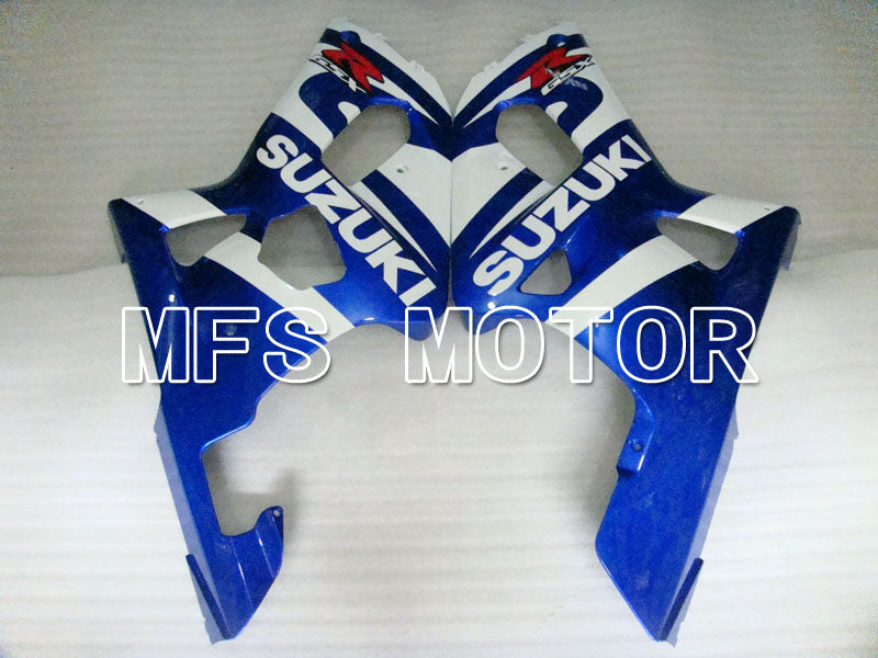 Suzuki GSXR600 2001-2003 Injection ABS Fairing - Factory Style - Black Wihte Blue - MFS2112 - Fairings Kit