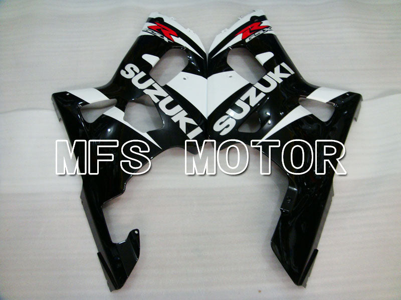 Suzuki GSXR600 2001-2003 Injection ABS Fairing - Factory Style - Black White - MFS2119 - Fairings Kit