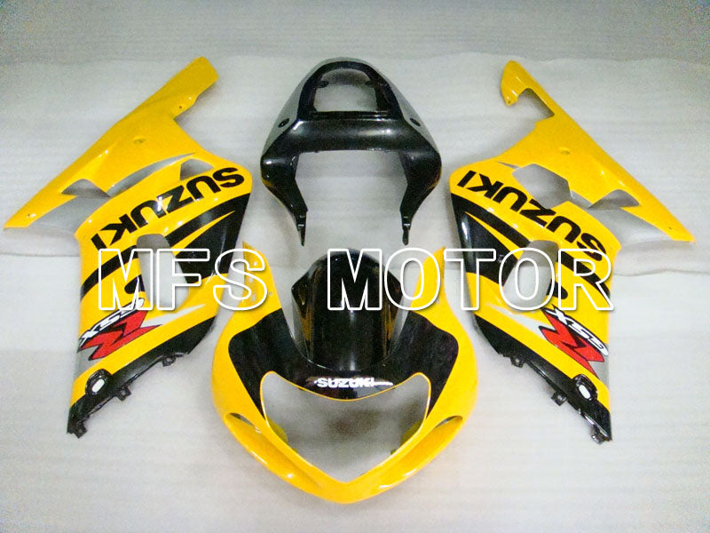 Suzuki GSXR750 2000-2003 Injection ABS Fairing - Factory Style - Black Yellow - MFS7046 - Fairings Kit