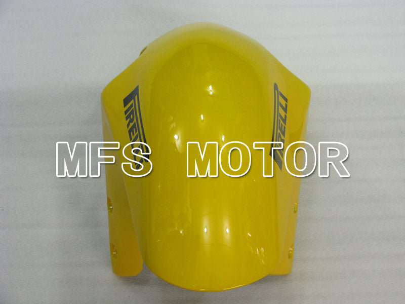 Suzuki GSXR600 2001-2003 Injection ABS Fairing - Factory Style - Black Yellow Blue - MFS2131 - Fairings Kit