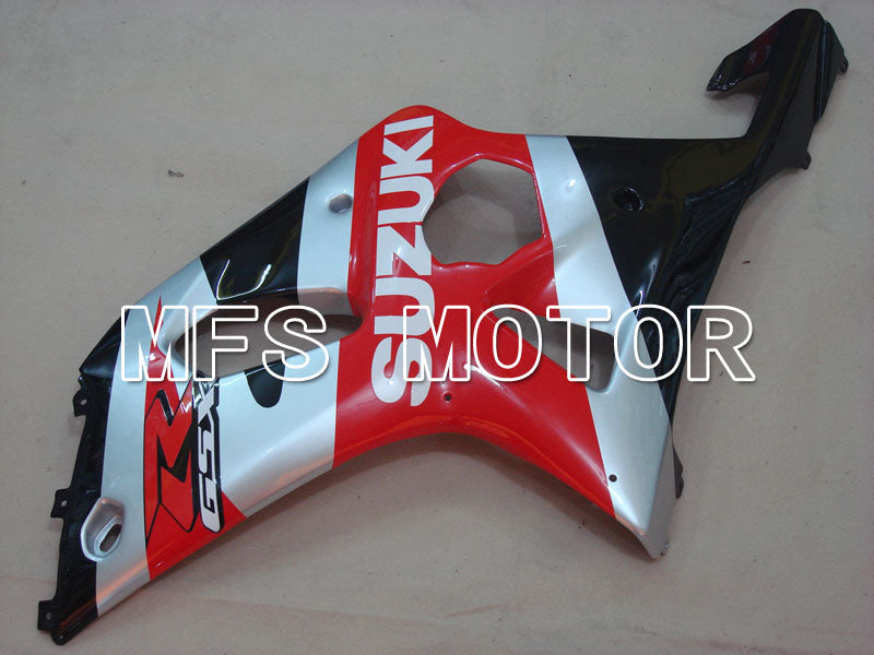 Suzuki GSXR600 2001-2003 Injection ABS Fairing - Factory Style - Black Red Silver - MFS2132 - Fairings Kit
