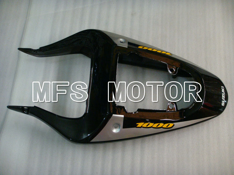 Suzuki GSXR600 2001-2003 Injection ABS Fairing - Factory Style - Black Silver - MFS2134 - Fairings Kit