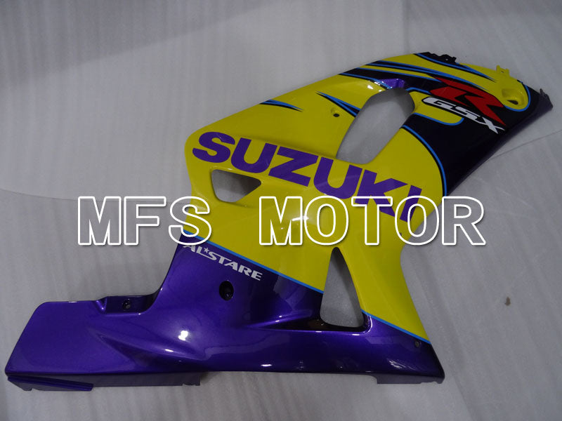 Suzuki GSXR600 2001-2003 Injection ABS Fairing - Factory Style - Yellow Purple - MFS2142 - Fairings Kit