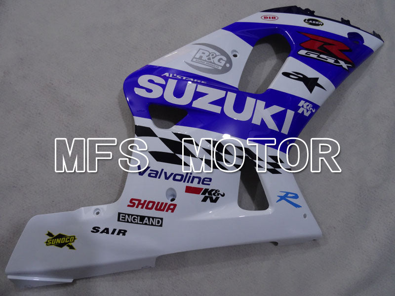 Suzuki GSXR750 2000-2003 Injection ABS Fairing - MOTUL - White Blue - MFS6960 - Fairings Kit