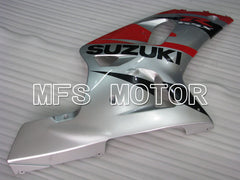 Suzuki GSXR750 2000-2003 Injection ABS Fairing - Factory Style - Black Red Silver - MFS6963 - Fairings Kit