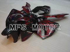 Honda CBR600RR 2005-2006 Injection ABS Fairing - Flame - Red Black - MFS2158 - Fairings Kit
