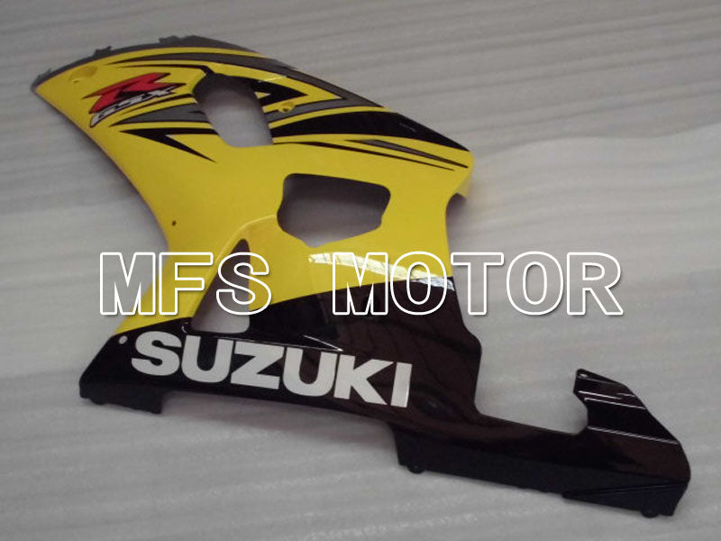 Suzuki GSXR750 2000-2003 Injection ABS Fairing - Factory Style - Black Yellow - MFS6978 - Fairings Kit