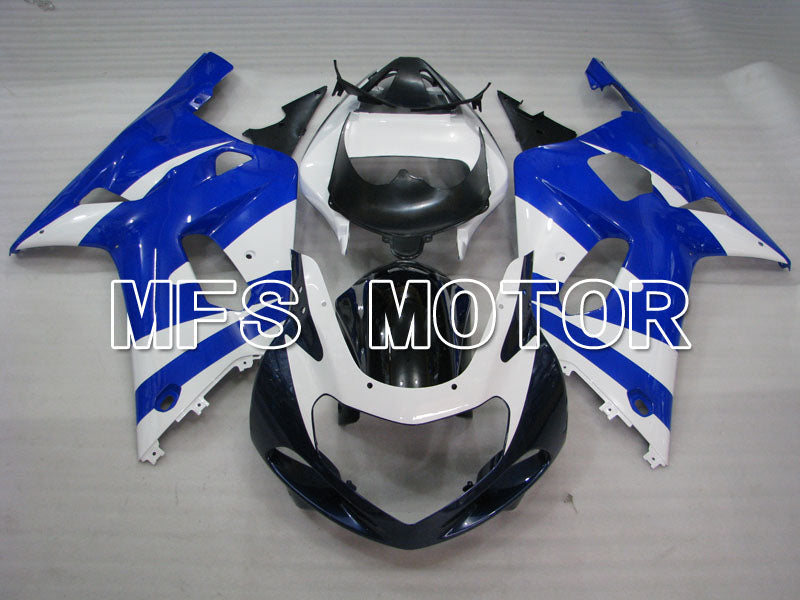 Suzuki GSXR600 2001-2003 Injection ABS Fairing - Factory Style - White Blue - MFS2172 - Fairings Kit