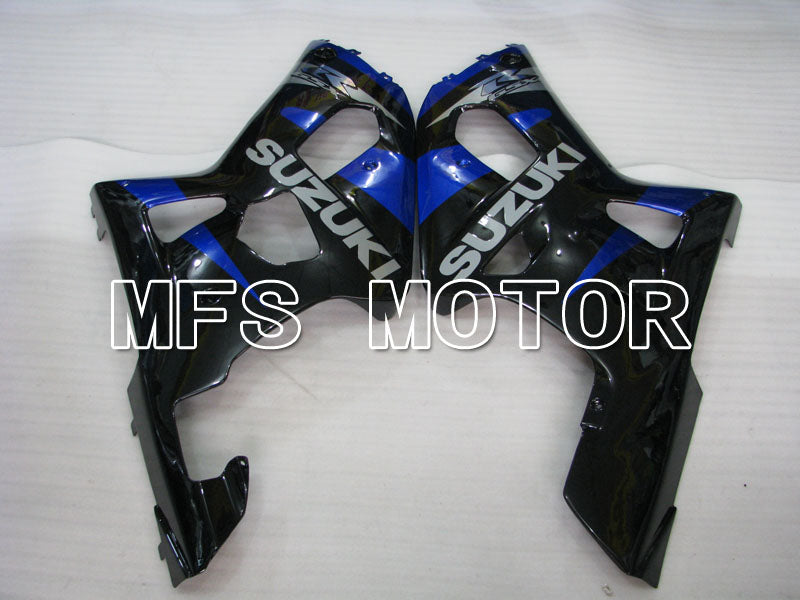 Suzuki GSXR600 2001-2003 Injection ABS Fairing - Factory Style - Black Blue - MFS2174 - Fairings Kit