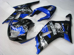 Suzuki GSXR750 2000-2003 Injection ABS Fairing - Factory Style - Black Blue - MFS6981 - Fairings Kit