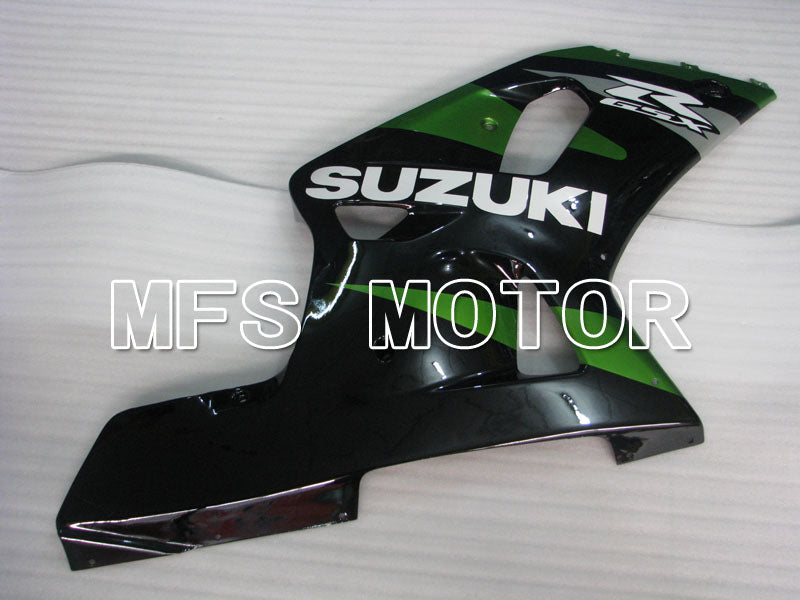 Suzuki GSXR600 2001-2003 Injection ABS Fairing - Factory Style - Black Green - MFS2191 - Fairings Kit