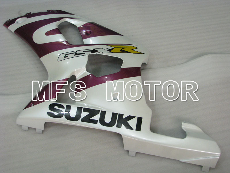 Suzuki GSXR750 2000-2003 Injection ABS Fairing - Factory Style - White Purple - MFS6992 - Fairings Kit