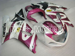 Suzuki GSXR750 2000-2003 Injection ABS Fairing - Factory Style - White Purple - MFS6992 - Fairings Kit