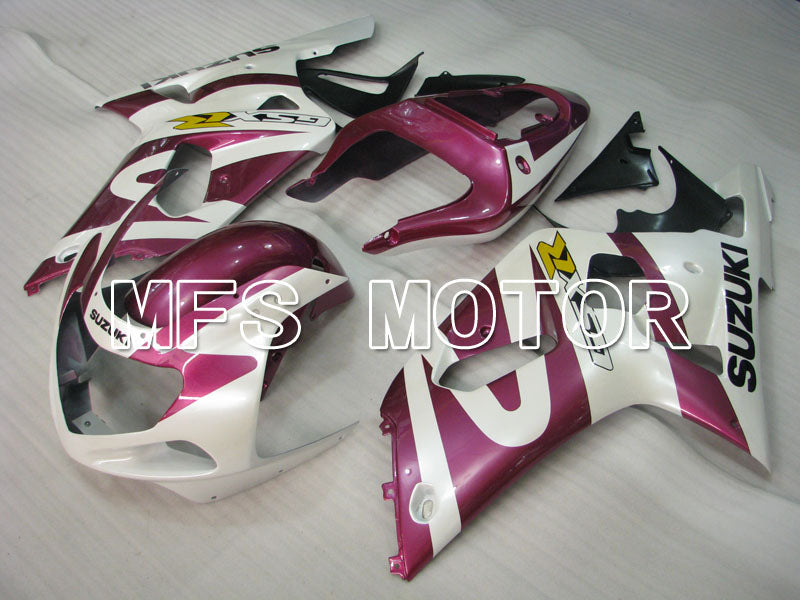 Suzuki GSXR750 2000-2003 Injection ABS Fairing - Factory Style - White Purple - MFS6992 - Fairings Kit