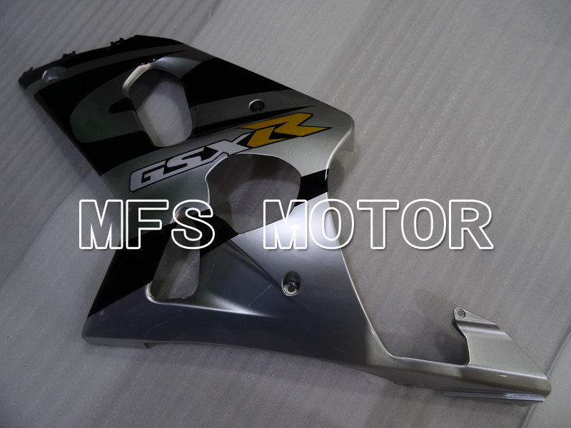 Suzuki GSXR750 2000-2003 Injection ABS Fairing - Factory Style - Black Silver - MFS6995 - Fairings Kit
