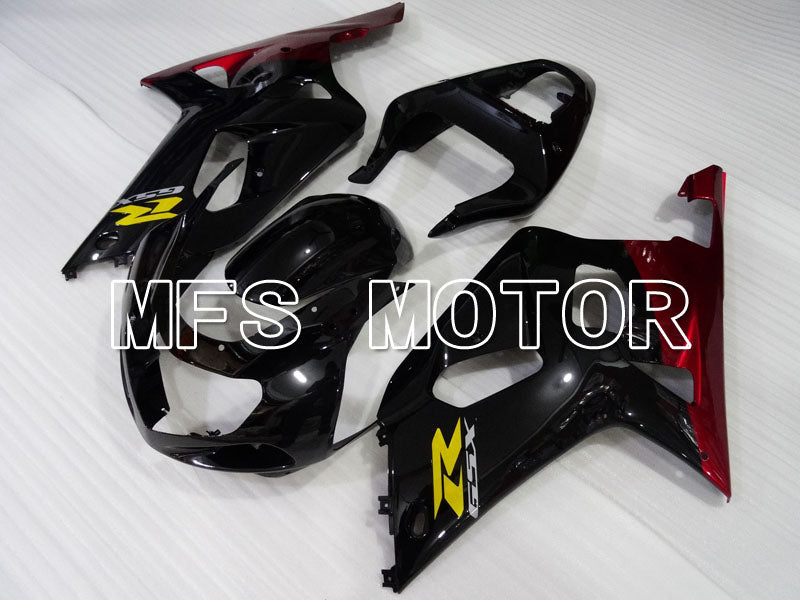 Suzuki GSXR750 2000-2003 Injection ABS Fairing - Jordan - Black Red - MFS6997 - Fairings Kit