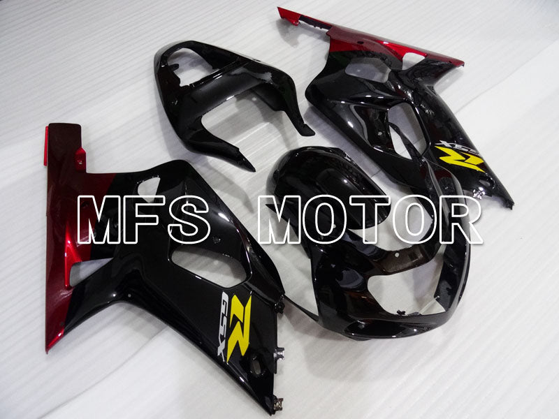 Suzuki GSXR750 2000-2003 Injection ABS Fairing - Jordan - Black Red - MFS6997 - Fairings Kit
